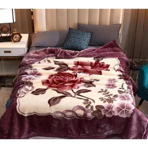 할머니담요 이불 감성 부드러운 극세사 겨울 두꺼운 밍크담요 따뜻 두툼 옛날