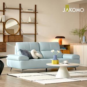 [자코모] 오딘 3인 슈렁큰 천연면피 소가죽 소파(전면가죽적용)