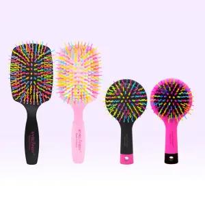 아이캔디 레인보우 볼륨 헤어 패들브러쉬 + 미디엄브러쉬 2종 세트