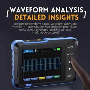 소형 오실로스코프 키트 프로브 휴대용 단일 다중 10X 일반 연구 파형 자동 교육용