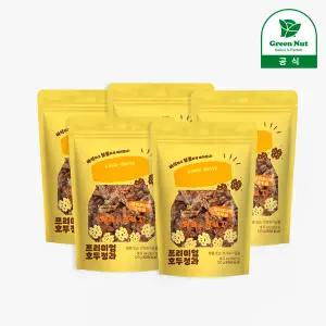 [그린너트] 프리미엄 호두정과 120g x 5봉 호두강정