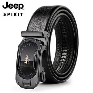 JEEP SPIRIT 고품질 소가죽 남성벨트 정장 캐주얼 벨트 T0408