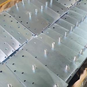 어닝설치 사각 거치 보강철판 설치 판넬 브라켓