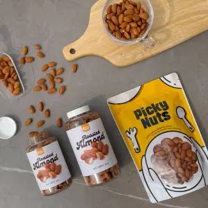 피키너츠 아몬드 무염 볶음 볶은 구운아몬드 1kg