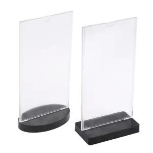 스탠드 테이블 메뉴꽂이/POP꽂이/아크릴/쇼/케이스/메뉴판/POP거치대/A3아크릴/꽂이/안내판/POP스