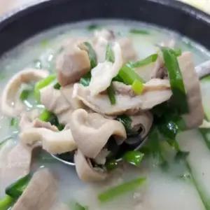 해와바다 고기폭탄 돼지국밥, 순대국 2인분중량 /기름기 없는 고기2배 순대국밥