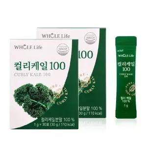 홀라이프 미국산 컬리케일 100 30입, 2개