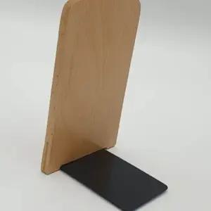 원목 북엔드 스퀘어형 도서관용품 책상 나무