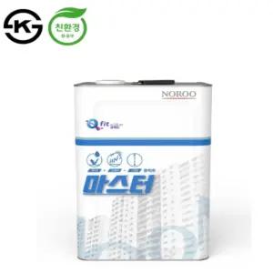 노루페인트 큐피트 마스터18L 다기능 외부용 수성페인트 외벽용 발수성 내후성 탄성 건물외벽용