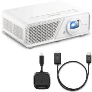 뷰소닉 빔프로젝터 레이저 3800안시 무선 동글 미러링