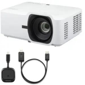 뷰소닉 빔프로젝터 레이저 5000안시 FHD 3세대 미러링