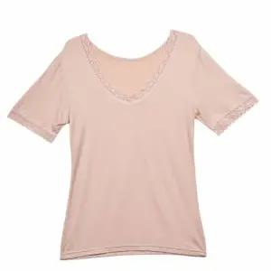 레이스 여성 런닝 티셔츠 반팔 3부 스포츠 의류 운동복 여성용 런닝복 (WFJBP52)