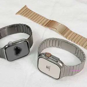 애플호환워치 링크 메탈 SE 스트랩 10/9 브레이슬릿 울트라2 uvw805