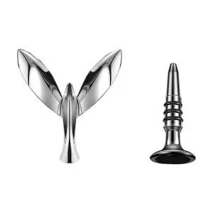 만능 와인 병따개 와인병마개 맥주 오프너 메탈실버버드 인테리어소품 Q247