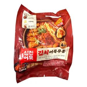 코스트코 삼진어묵 김치어묵우동 1384g(692gx2개) /냉동 안주 야식 개별포장 전골