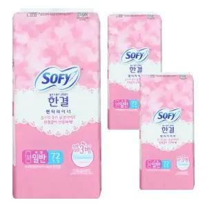 쏘피 한결 팬티라이너 무향 일반 생리대 15.5cm 216매