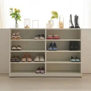 [우아미가구]하라 오픈 신발장 장식장 1200