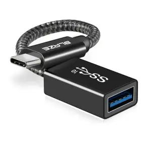 블레이즈 C타입 젠더 USB A TO C 젠더 10Gbps 고속충전 및 전송 L1