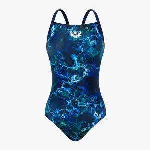 [아레나](대전신세계)여성 실내수영복 스파이더볼트 원피스 수퍼플라이백 (A5FL1LO03GRN)(브라캡별도)