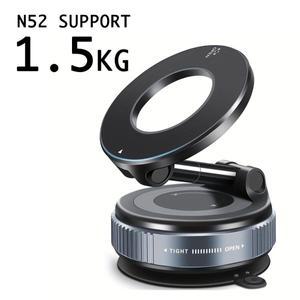 맥세이프 차량용 핸드폰 거치대 (아이폰 14, 15, 16, 안드로이드 자동차용 흡착식 휴대폰 테슬라 마운트 폰