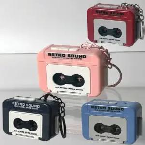 녹음기키링 카세트 레트로 Y2K 감성 플레이어 테이프 스피커 초미니 키치한 귀여운 가방고리