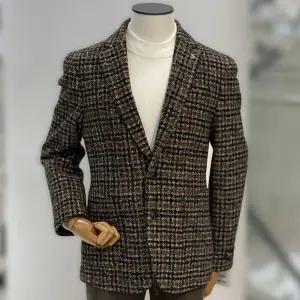 Y3JS-10A 가을겨울 이태리 울 실크 혼방 콤비 자켓