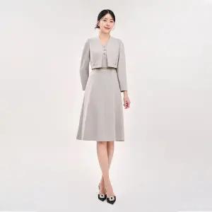 [미니멈](의정부점)섀도우 자켓레이어드형 원피스 MYCGWO8060