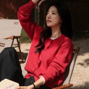 [시크폭스] [보풀제로] 비스코스 라운드/브이넥 니트 가디건 /겨울추천/전상품30%할 인