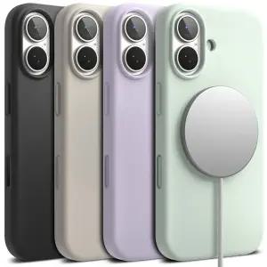 아이폰17 맥세이프 케이스 링케 실리콘 마그네틱 카메라 컨트롤 풀커버