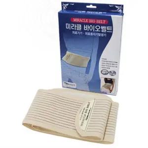 남녀공용 사이즈조절 자기발생 바이오벨트 허리복대 선물용 중년여성용 보호대
