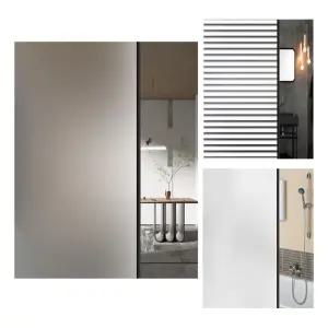 사생활 보호 무점착 시트지 불투명 안개 유리창 필름/썬팅지/창문/아파트/현관문/유리/반투명/시선/차단/