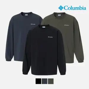 컬럼비아 *[25년신상]컬럼비아 유니 심플 우븐 맨투맨 (C61-YUD601)