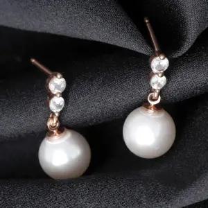 [오노마] ONM 14K 골드필드 핀 큐빅 스틱 진주 혼주 결혼식