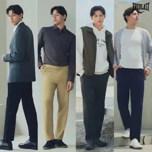에버라스트 남성 텐션 팬츠 4종