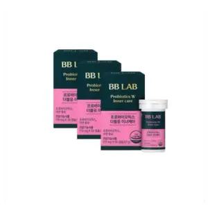 뉴트리원 비비랩 질 유래 유산균 W 이너케어 30캡슐 3통(90일분)