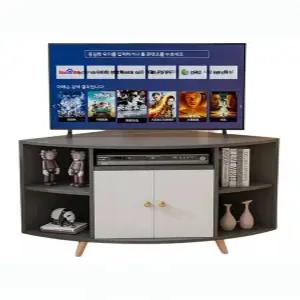 거실 TV 코너장 삼각형 수납 캐비닛 모듈 선반형 디자인 모던 침실 거실장