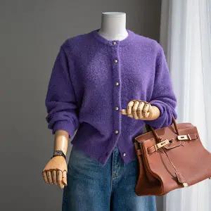 (안나앤모드) A. grape 포근 울 가디건[가디건0802H01]