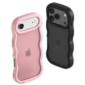 아이폰17 프로 맥스 에어 웨이브 반투명 하드 케이스