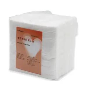 의료용 상처치료용 복부 사각 솜 거즈 패드 18x18 보건소 방문간호