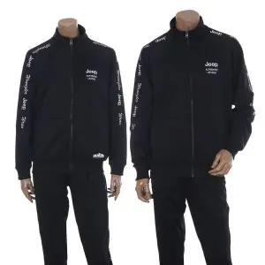 [지프](의정부점)[이월특가] 랭글러 폴리 트레이닝 집업 (GL1TZU112)