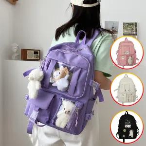 초등학생 책가방 가벼운 신학기 가방 학원 소풍 여행용 초등 백팩 인형 꾸미기 가능