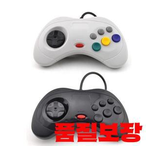 USB 클래식 게임 컨트롤러 패드 PC 용 Sega Saturn 시스템 스타일 유선