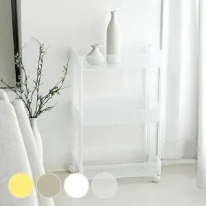 로이드 이동식 선반 트롤리 틈새 수납장 3단 2개