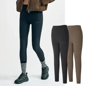 갤러리아 디스커버리 여성 우븐 하이브리드 포켓 기모 레깅스 DWLG91056