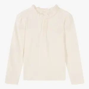 [로엠걸즈] 도톰 반목 퍼프 티셔츠 RGLA24W3P