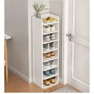 코너신발장 원룸 틈새 모서리 수직 기숙사 좁은 수납 8층