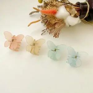 [콩심팥심]무광 미니 올림머리헤어집게핀 패션 헤어액세서리