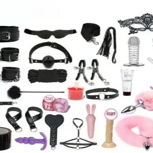 수갑 채찍 족쇄 할로윈 소품 속박 섹시코스튬 용품 파티소품 파티 판타지룸