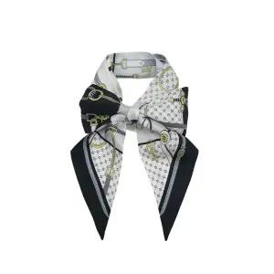 [정품] 루이까또즈 스카프 실크 방도스카프 애니 블랙 971699