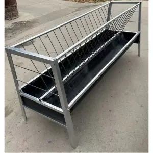 염소 먹이통 철제 강판 스테인리스 흑염소 사료 돼지 축사